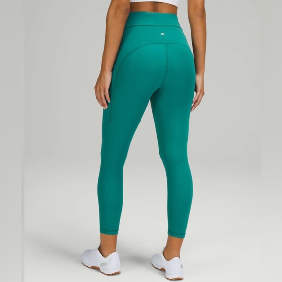 NEW Lululemon Power Thru High Rise Crop 23" - Picture 5 of 7